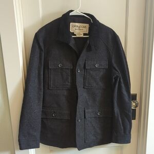 Levi's mens heavy wool blens chore coat medium